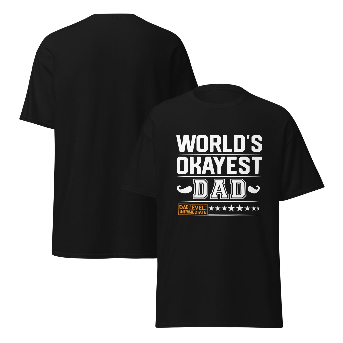 WORLD'S OKAYEST DAD Premium Men's T-Shirt