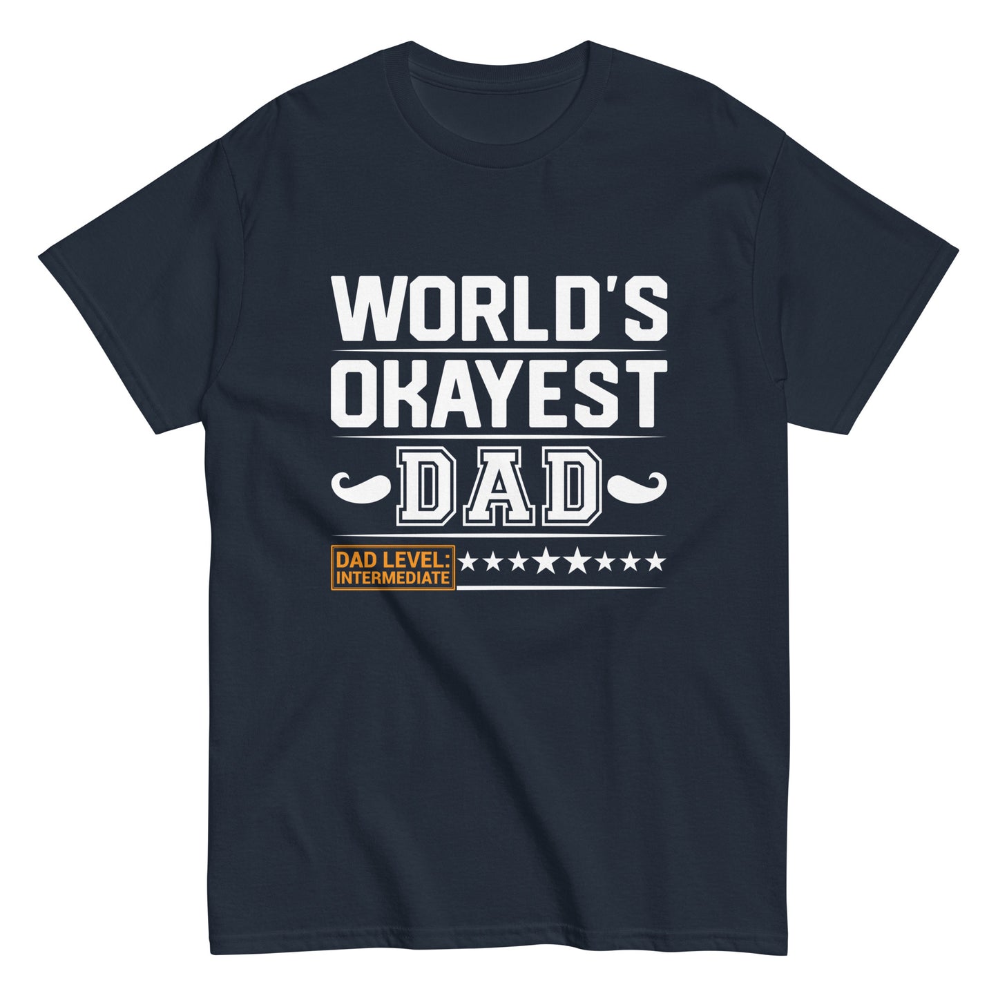 WORLD'S OKAYEST DAD Premium Men's T-Shirt