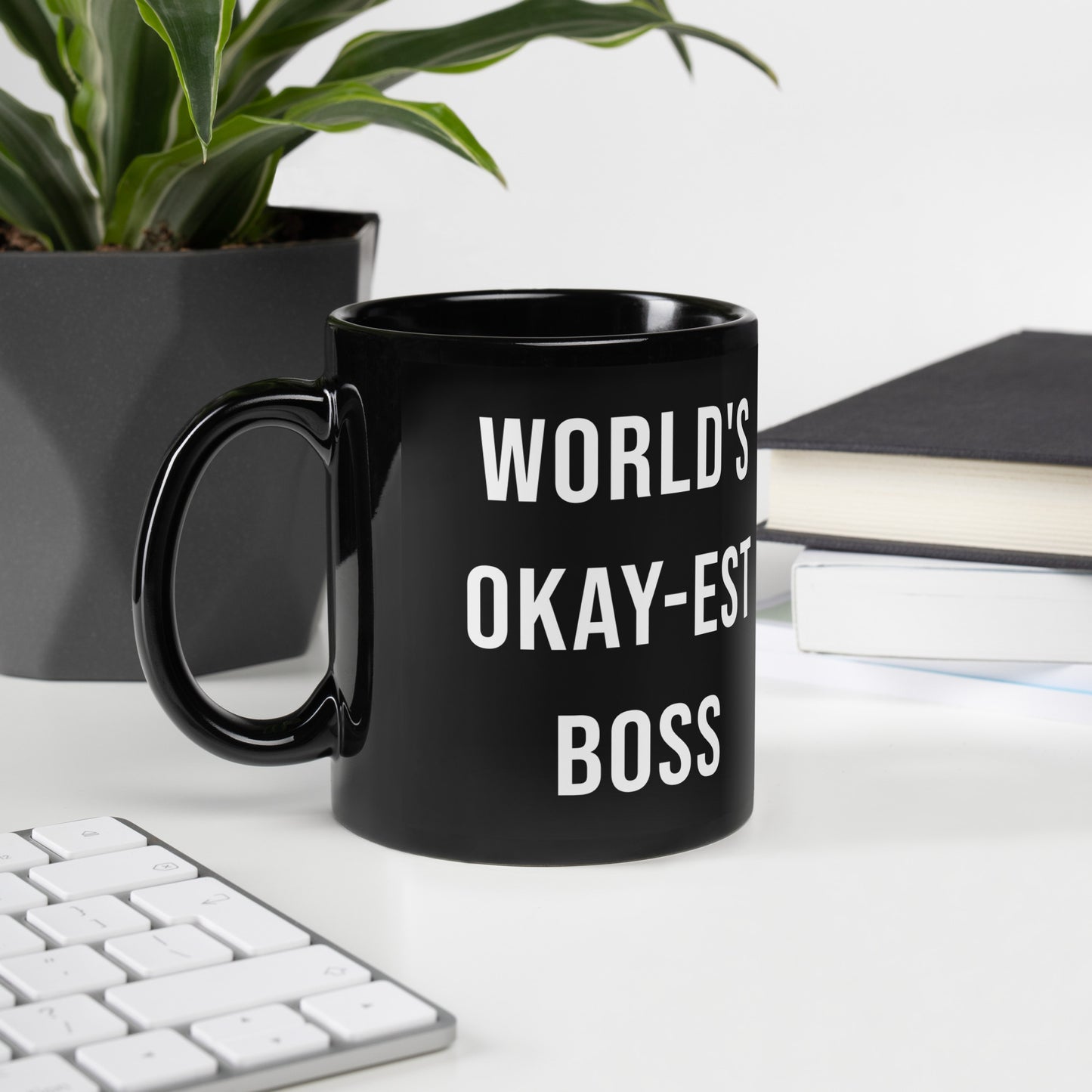 World's Okay-est Boss Mug