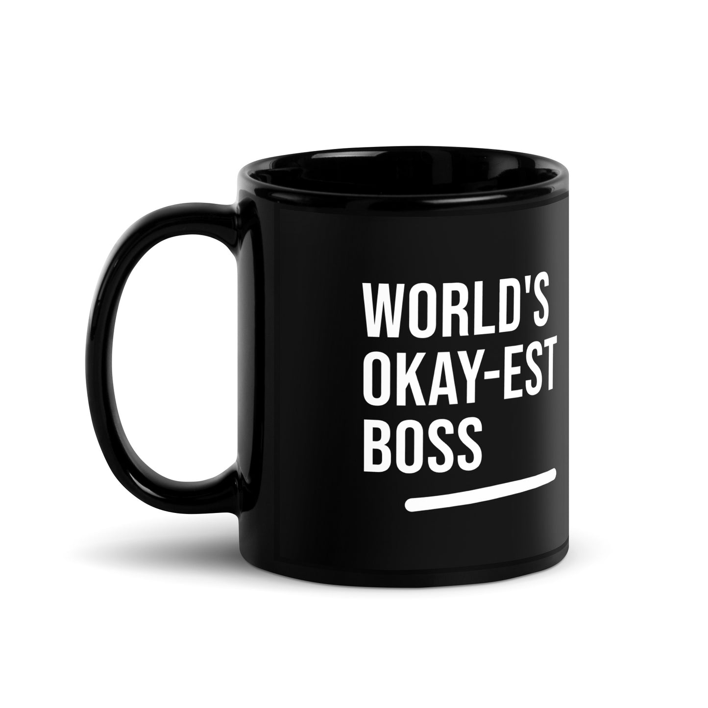 World's Okay-est Boss Mug - Design 2