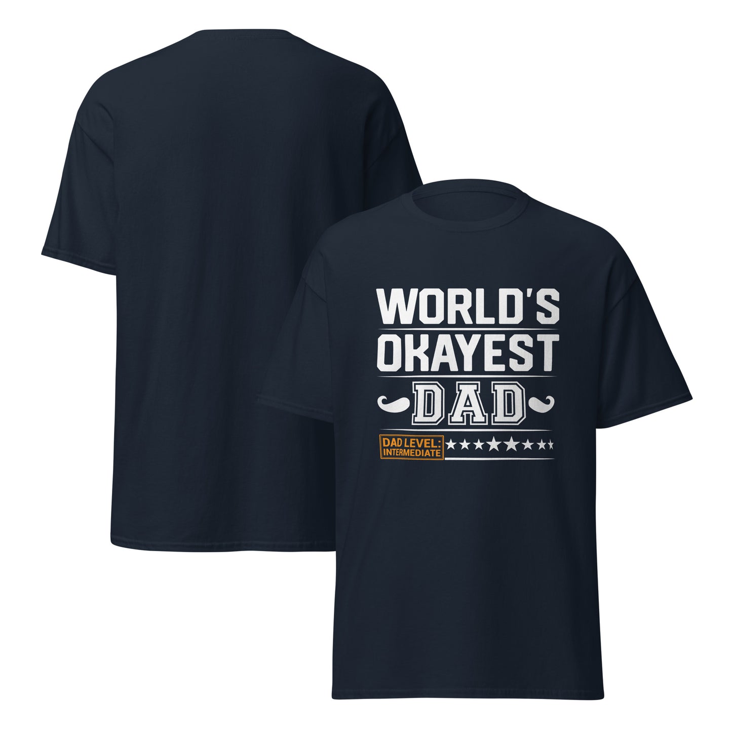 WORLD'S OKAYEST DAD Premium Men's T-Shirt